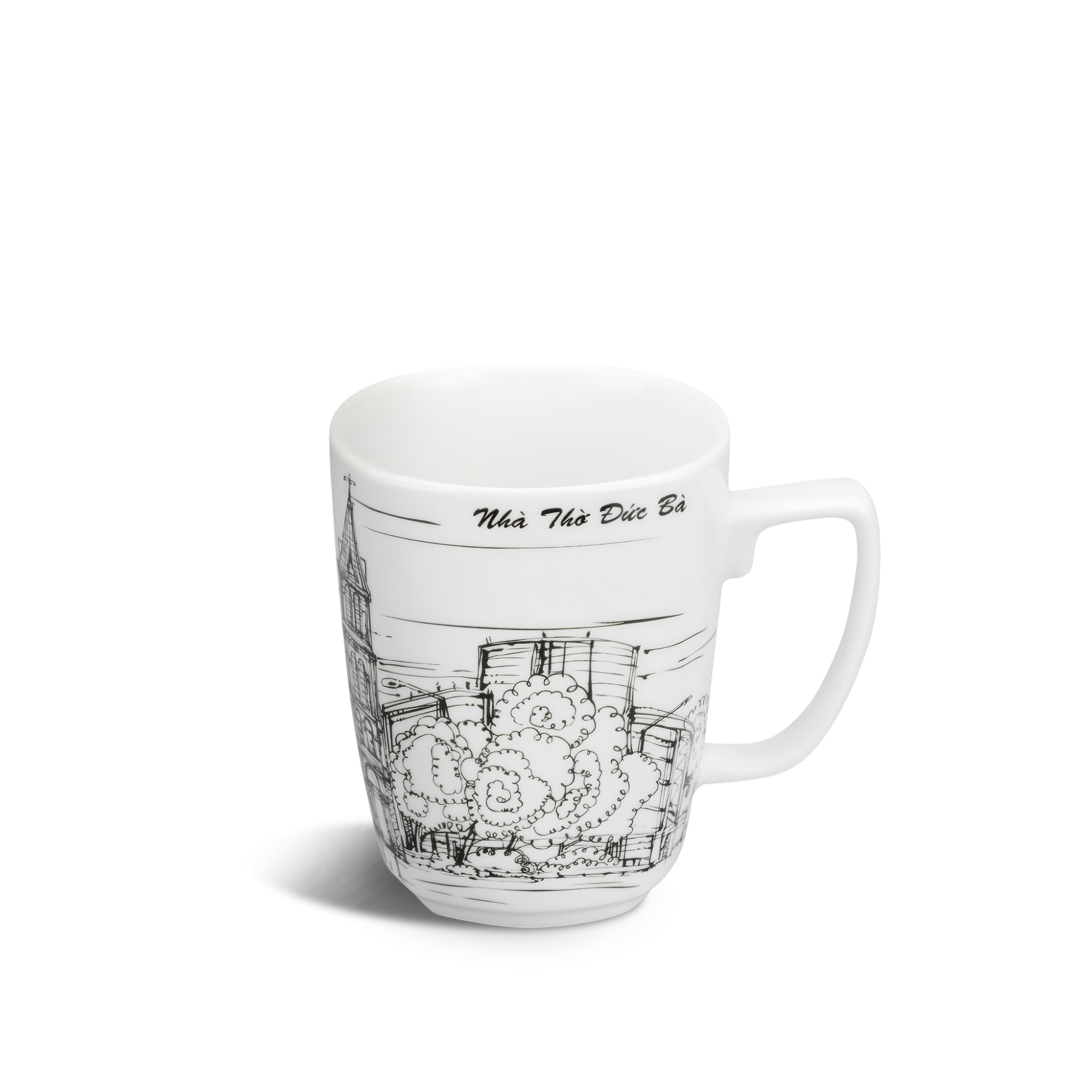 Ca trà 0.36L Vuông - Nhà Thờ Đức Bà