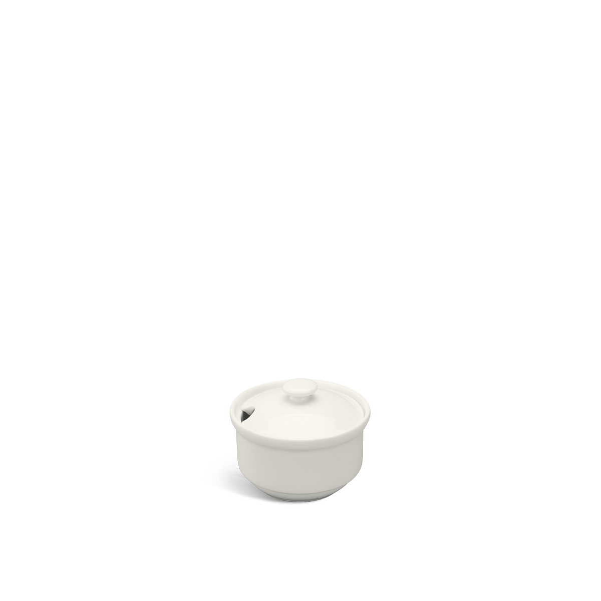 Chén đường + nắp Jasmine Lys Trắng Ngà