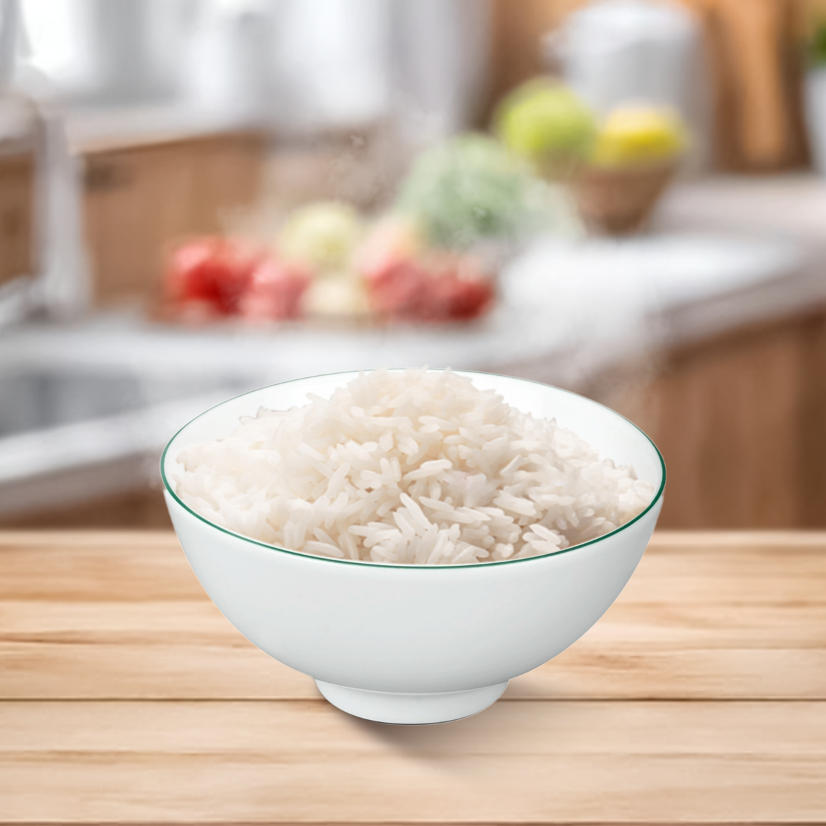 Chén cơm 11.5cm - Jasmine - Chỉ Xanh Lá