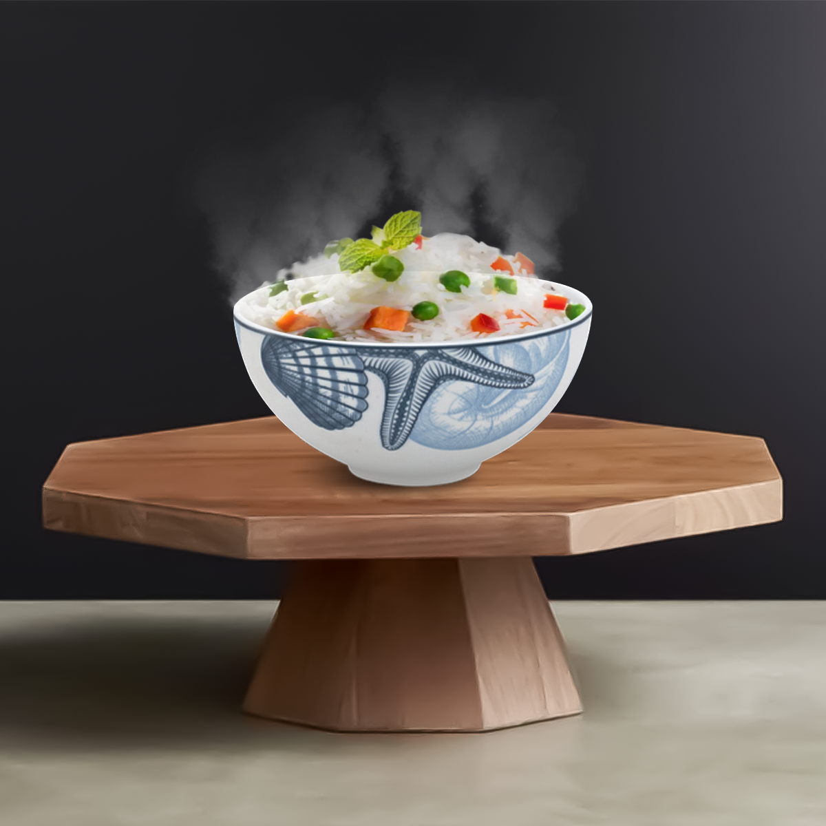 Chén cơm 11.5 cm (KL) - Timeless - Đại Dương Sương Mờ