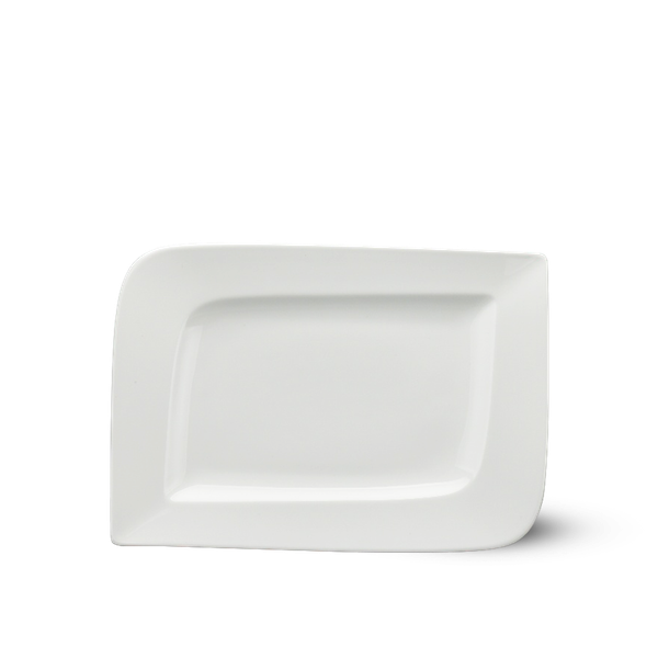 Dĩa chữ nhật 33 x 23 cm - Harmony Lys - Trắng Ngà