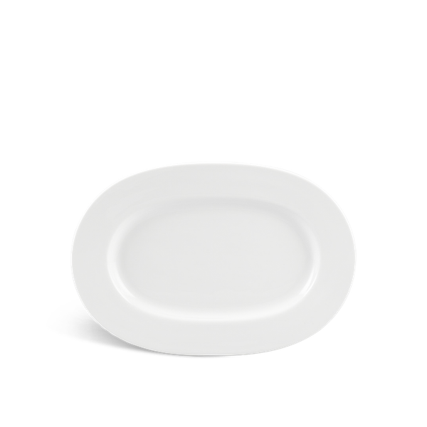 Dĩa oval 32cm - Camellia - Trắng