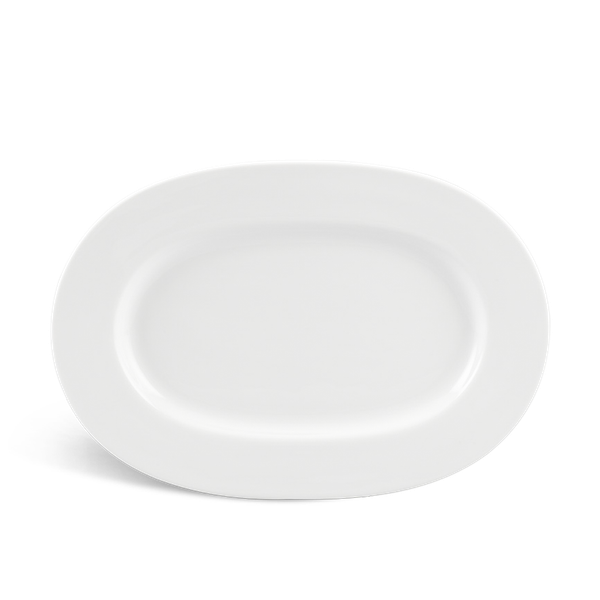 Dĩa oval 32cm - Camellia - Trắng