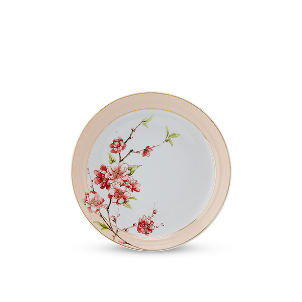 Dĩa sâu lòng - Camellia - Hoa Đào