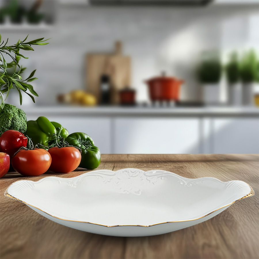 Dĩa trái cây - Đài Các - Chỉ Vàng