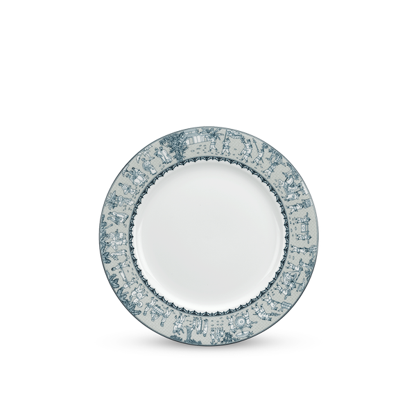 Dĩa tròn 22cm - Jasmine - Vinh Quy Nhạt