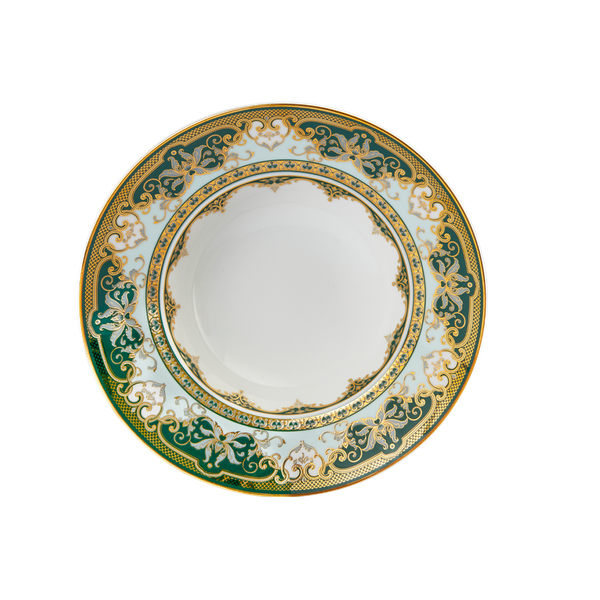 Dĩa tròn 31cm - Hoàng Cung - Sen Ngọc Bích