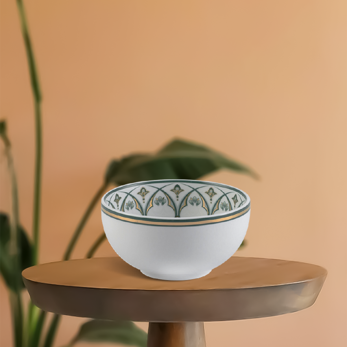 Chén cơm 10.8 cm - Timeless - Đồng Tâm Xanh Lá