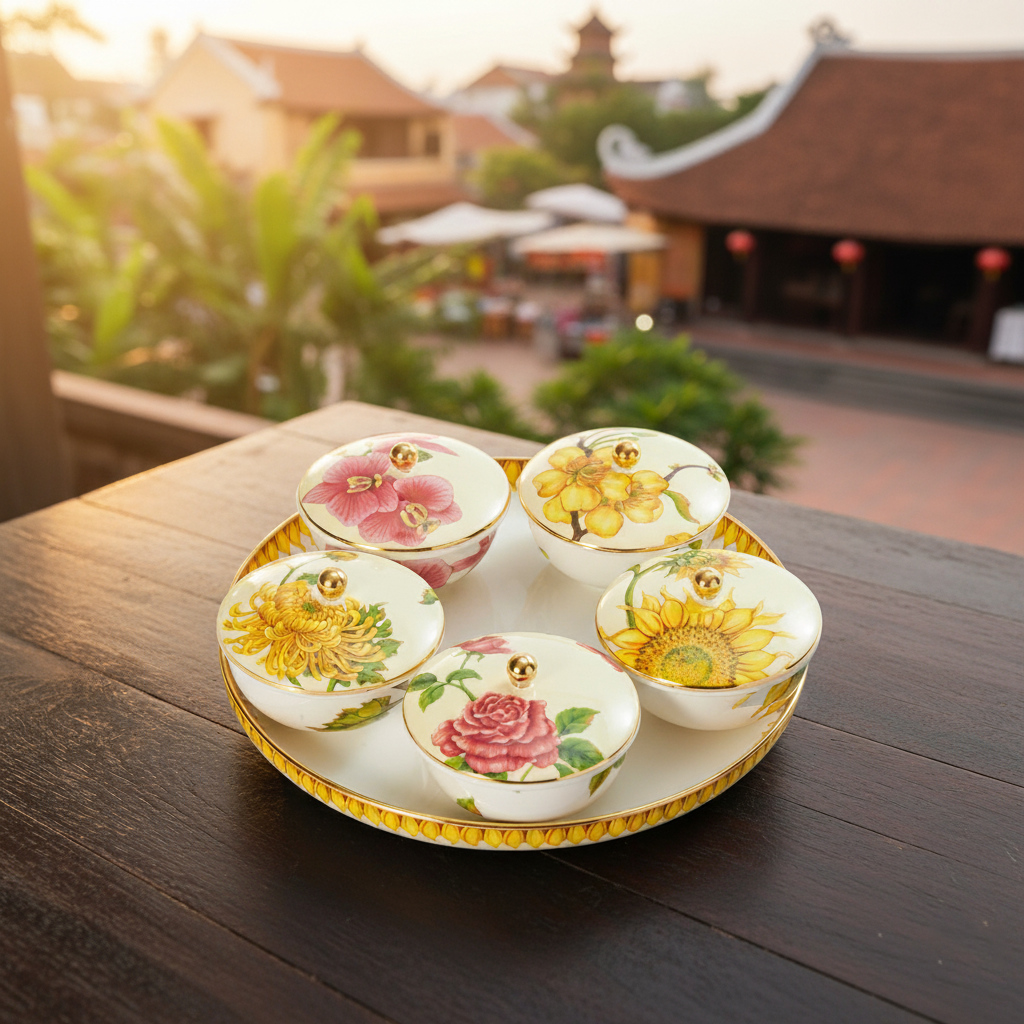 Bộ khay mứt - Ngũ Sắc - Misc Assortment IFP