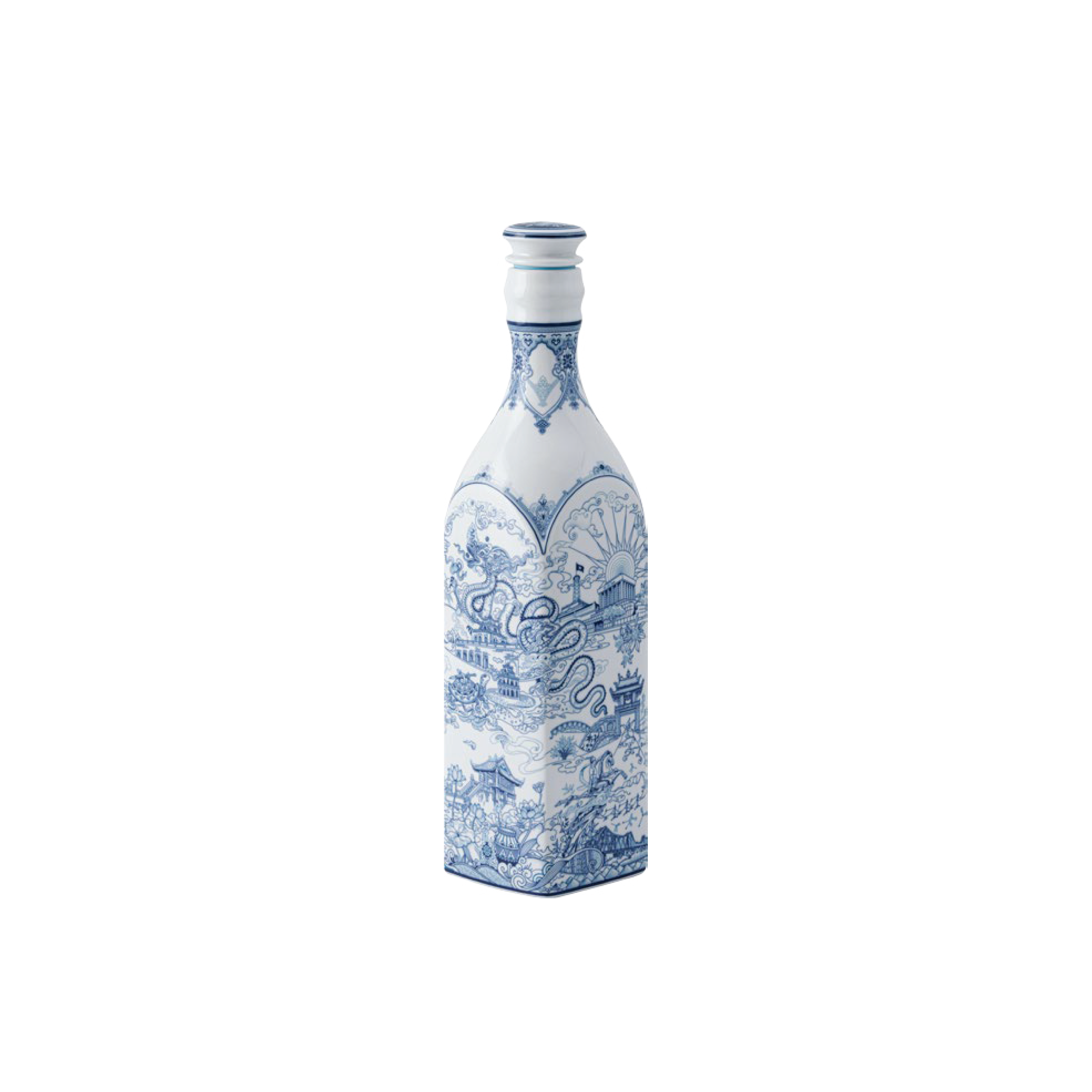 CHAI SỨ DƯỠNG SINH VUÔNG 1.0 L + NẮP (K1) NAM QUỐC (8 PHIÊN BẢN)
