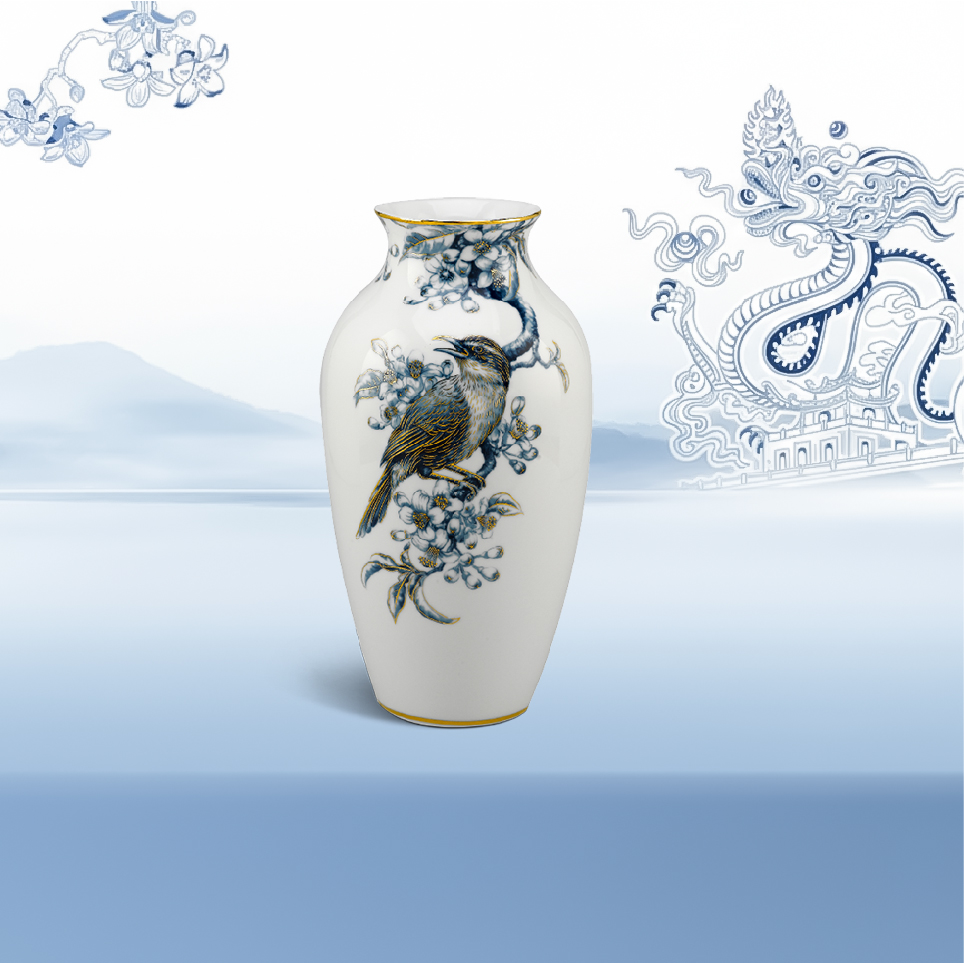 Bình Hoa 27 cm - Bình Hoa - Họa Mi & Hoa Bưởi