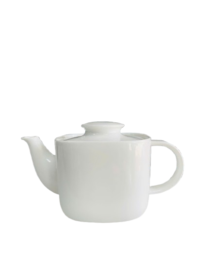 Bình trà 1.25 L + nắp vuông Lys Trắng Ngà