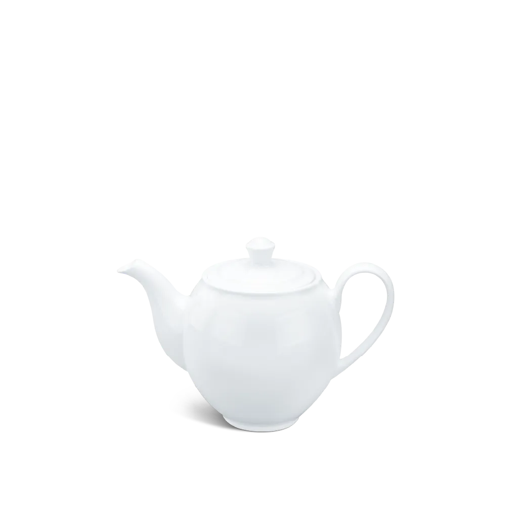 Bình trà 1.1 L + nắp - Camellia - Trắng