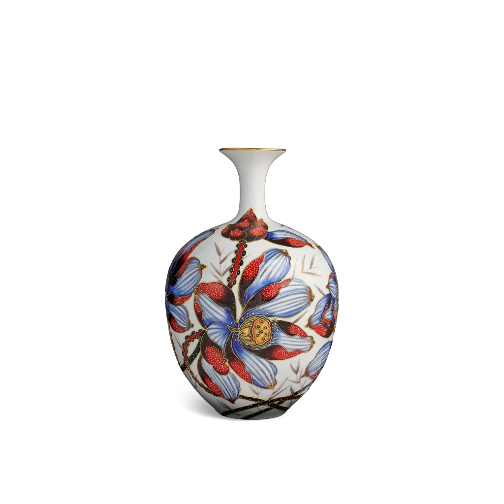 Bình hoa 30 cm - Hoa Sen - Bình Hoa - Trang trí