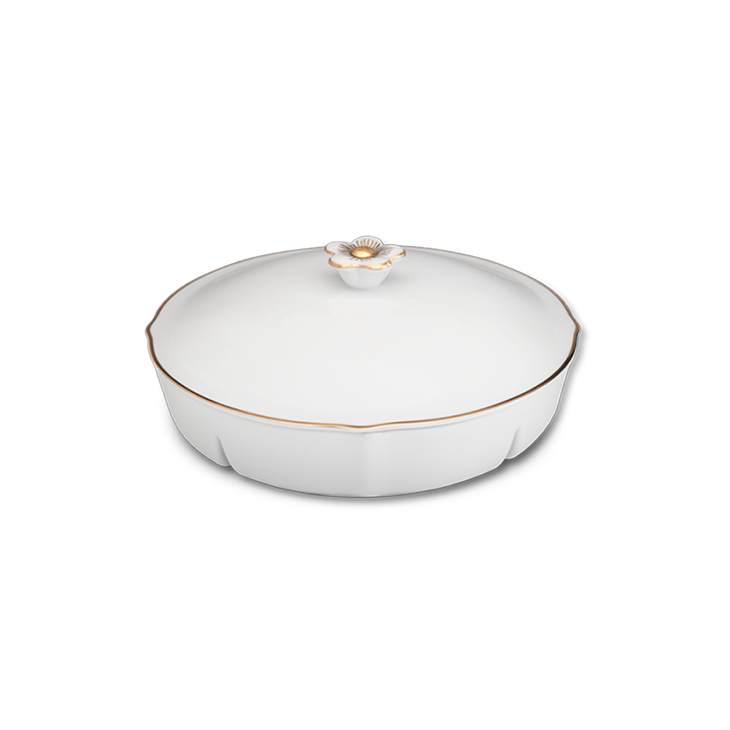 Khay mứt 5 ngăn - Misc Assortment - Viền Chỉ vàng