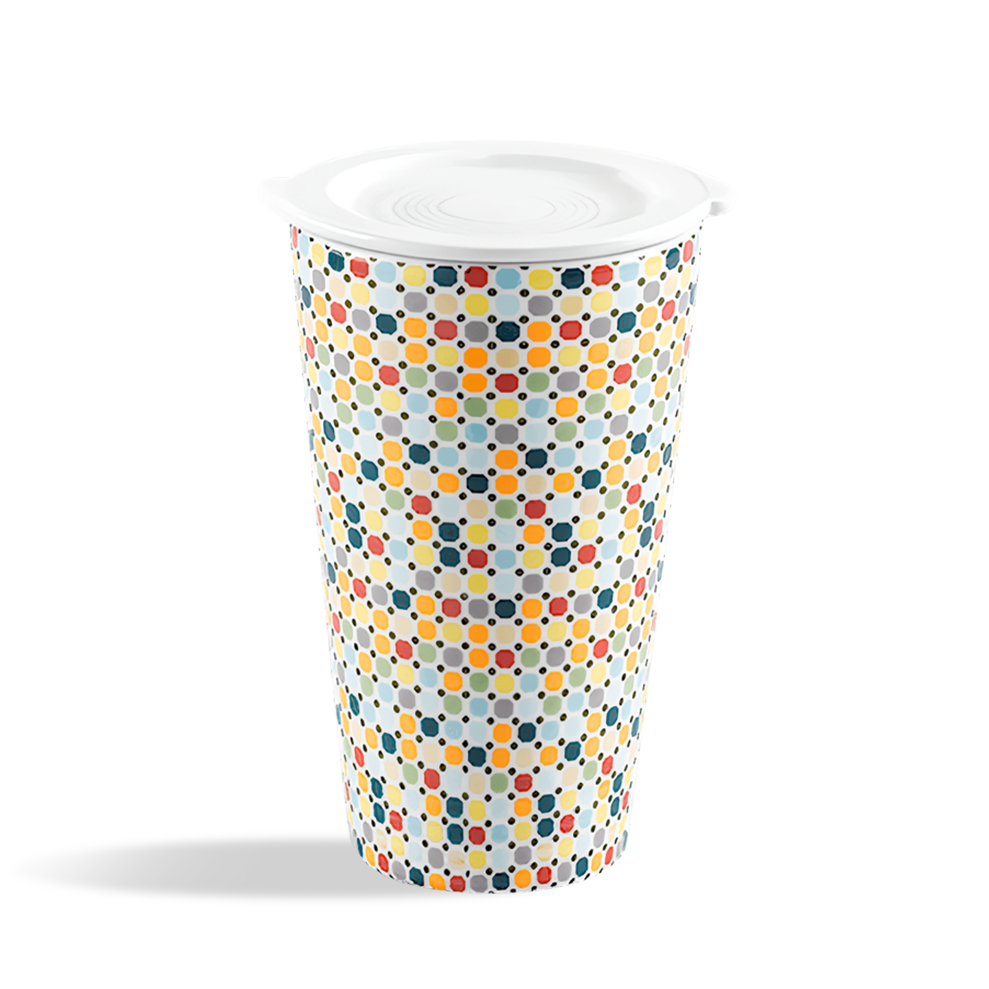 Ly sứ dưỡng sinh 0.48 L (K1) + nắp Dưỡng sinh Mosaic (LTD)