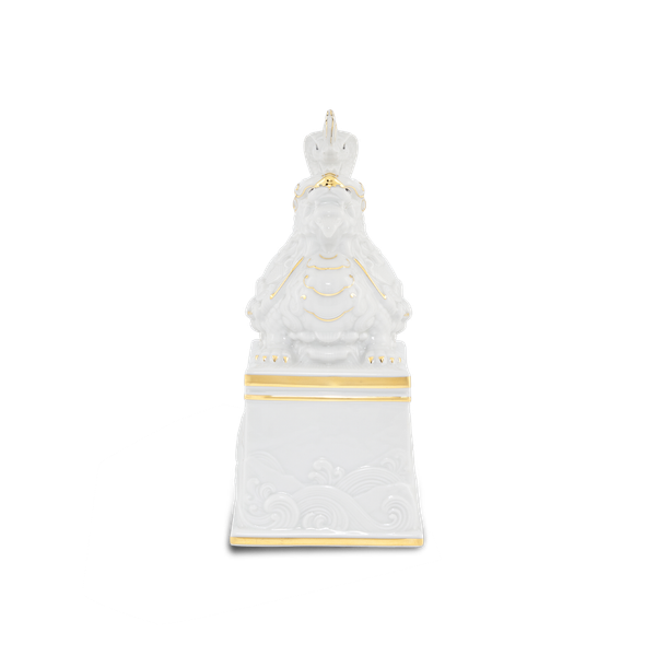 Tượng Rắn Bảo Hợp Thái Hòa 17 cm - Trắng