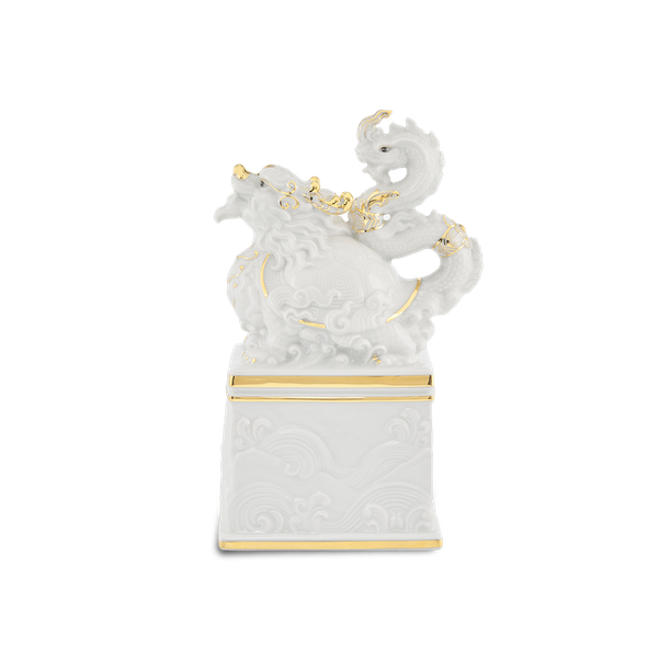 Tượng Rắn Bảo Hợp Thái Hòa 17 cm - Trắng