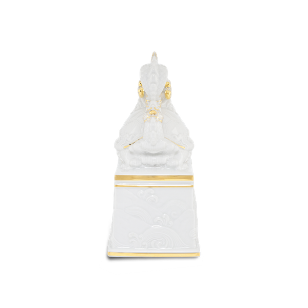 Tượng Rắn Bảo Hợp Thái Hòa 17 cm - Trắng