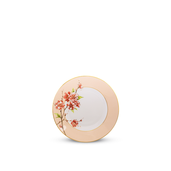 Dĩa tròn 20cm - Camellia - Hoa Đào