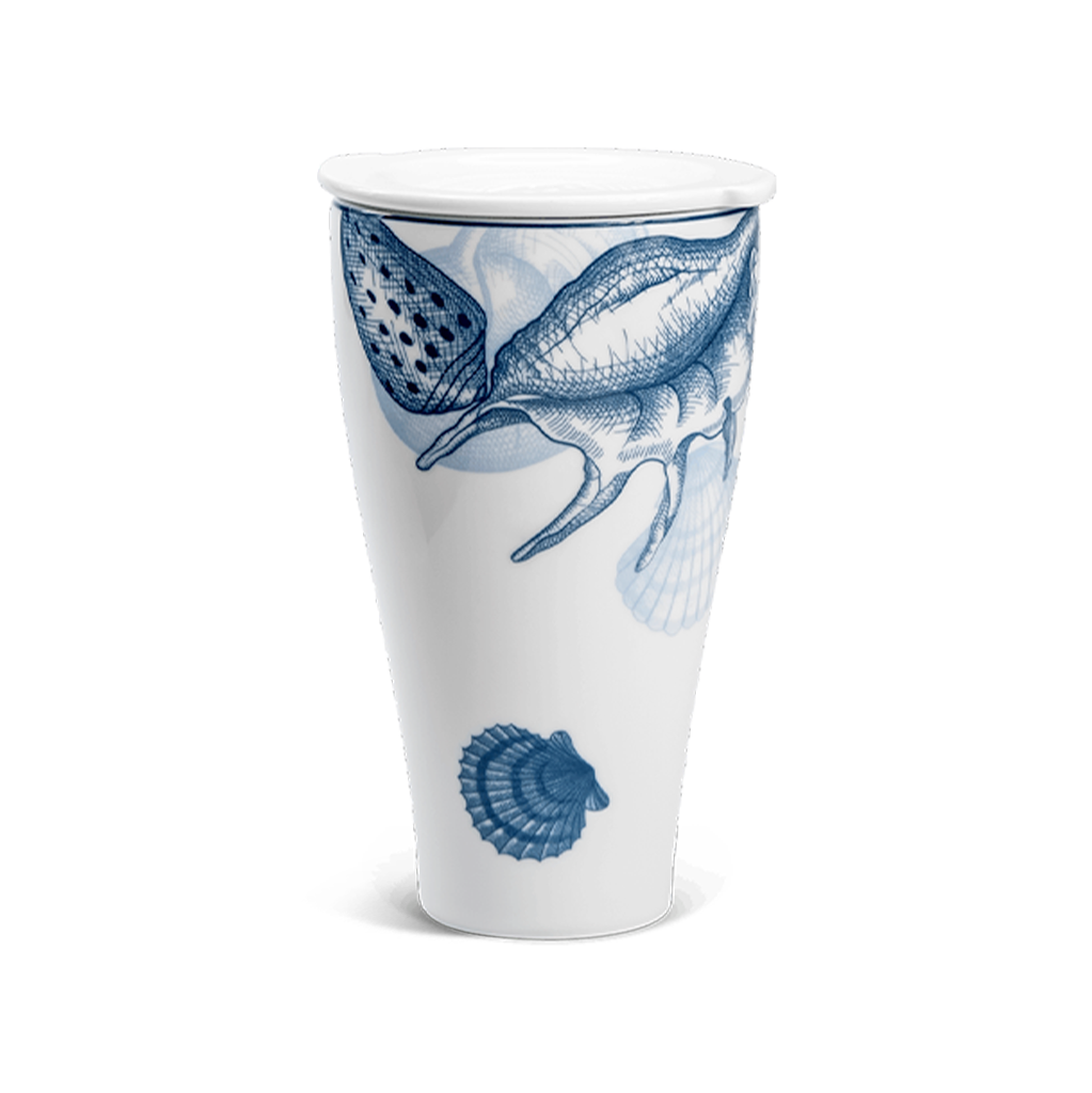 Ly sứ dưỡng sinh 0.48L (K2) + nắp Dưỡng sinh Đại Dương