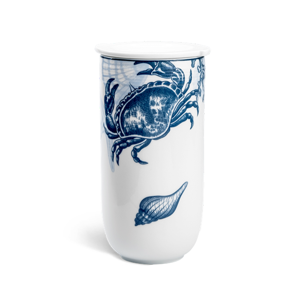 Ly sứ dưỡng sinh 0.48L (K4) + nắp Dưỡng sinh Đại Dương