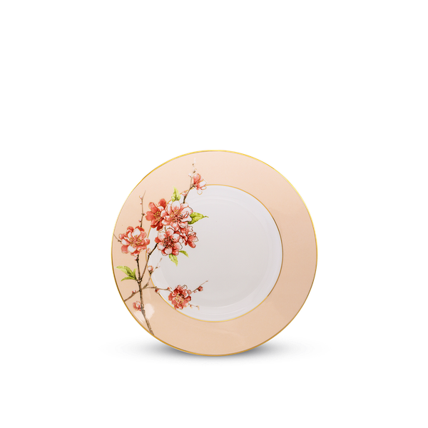 Dĩa tròn 20cm - Camellia - Hoa Đào