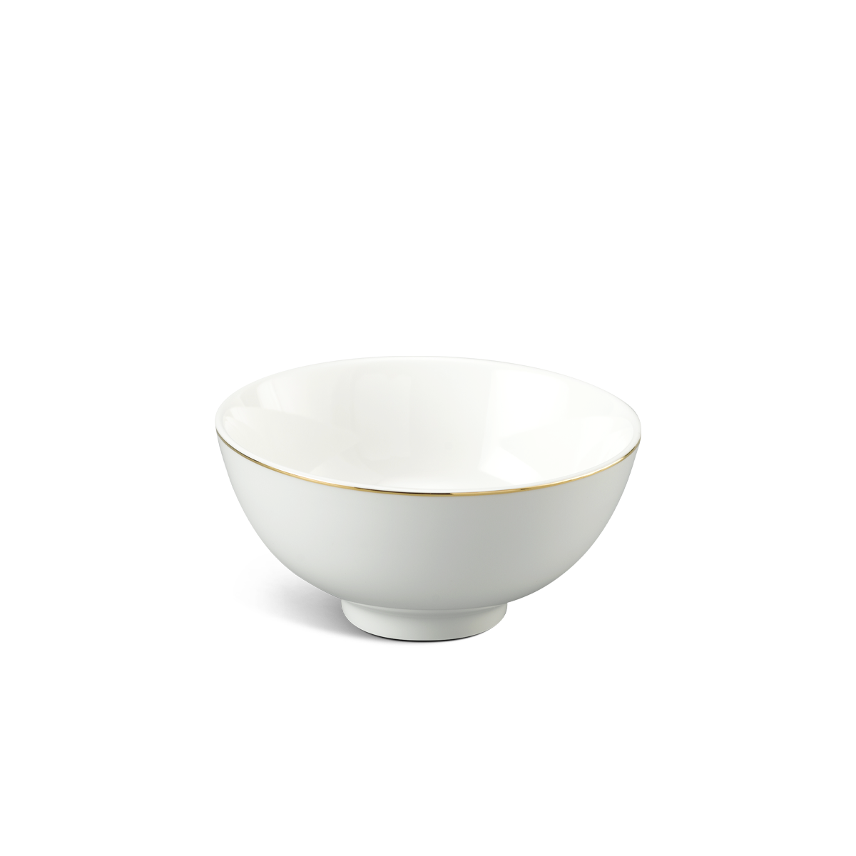 Chén cơm 11.5cm Jasmine Viền Chỉ Vàng