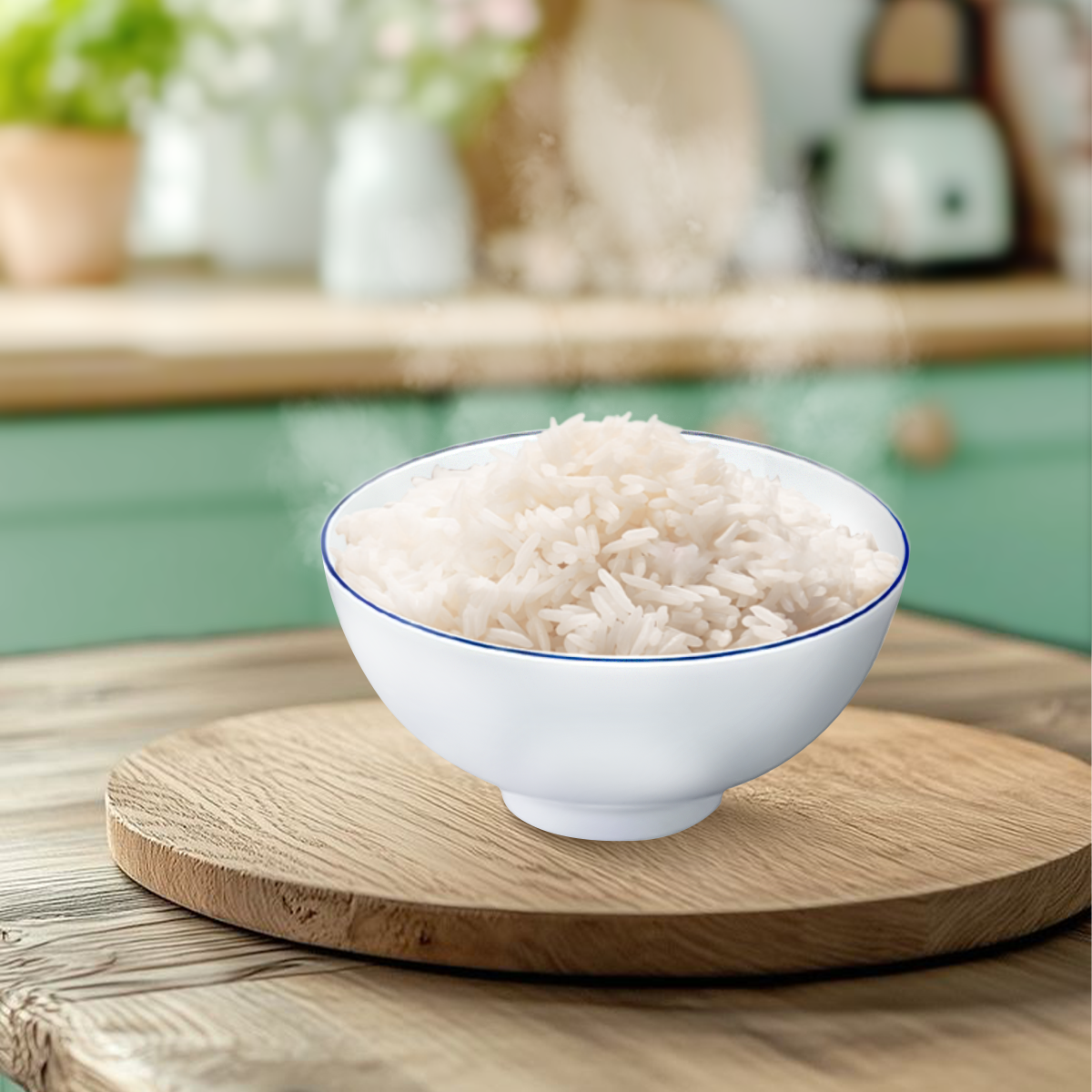 Chén cơm 11.5cm - Jasmine - Chỉ Xanh Dương
