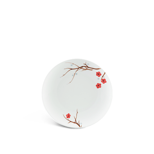 Dĩa tròn ảo 18 cm - Daisy - Hồng Mai