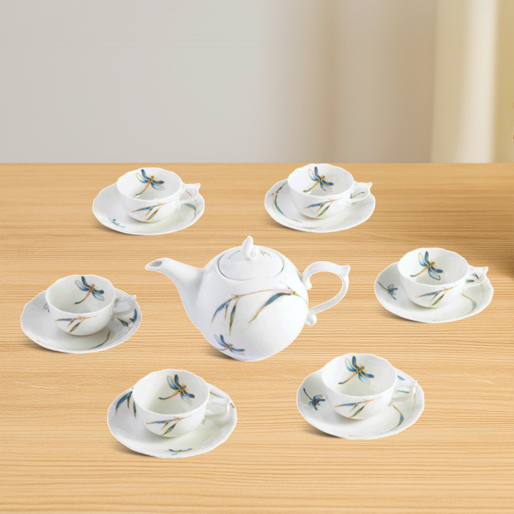 Bộ trà 0.7L - Mẫu Đơn IFP - Thanh Trúc