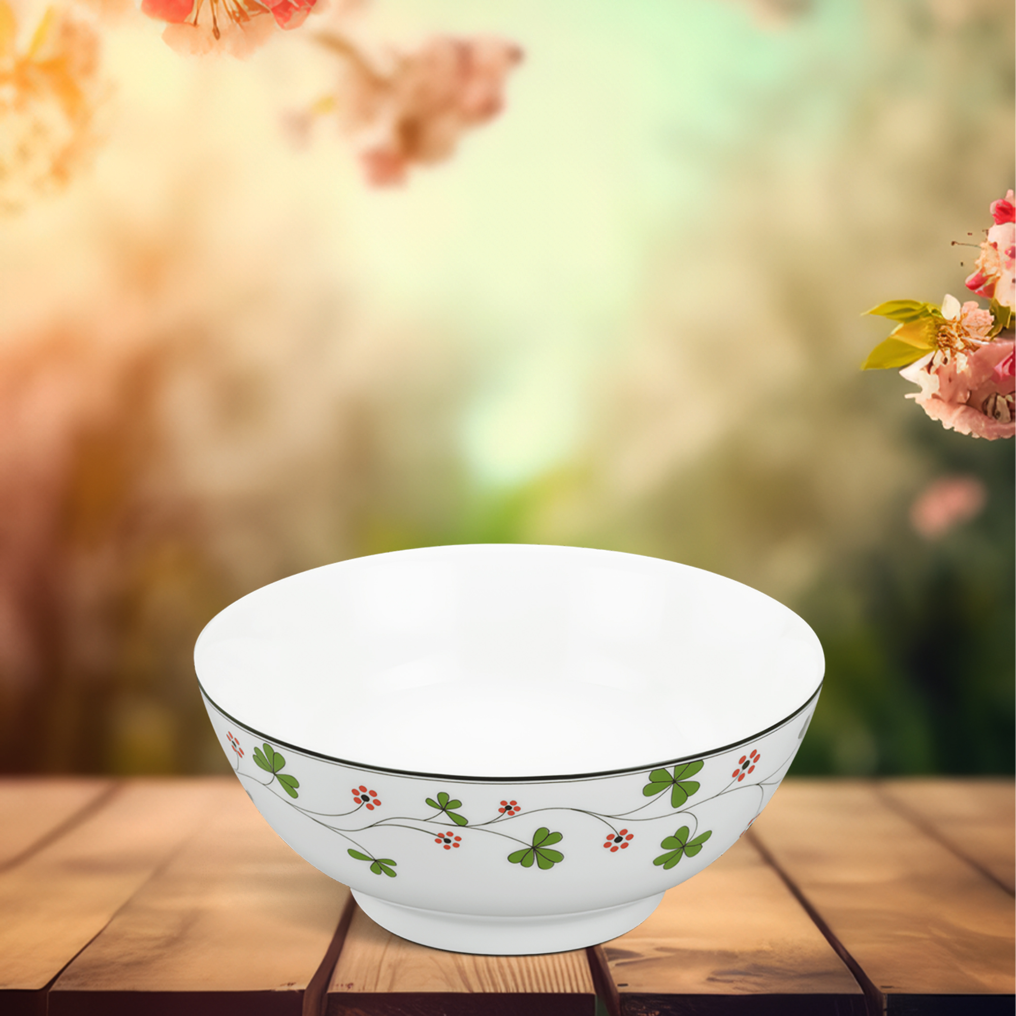 Tô 15cm - Jasmine - Hoa May Mắn