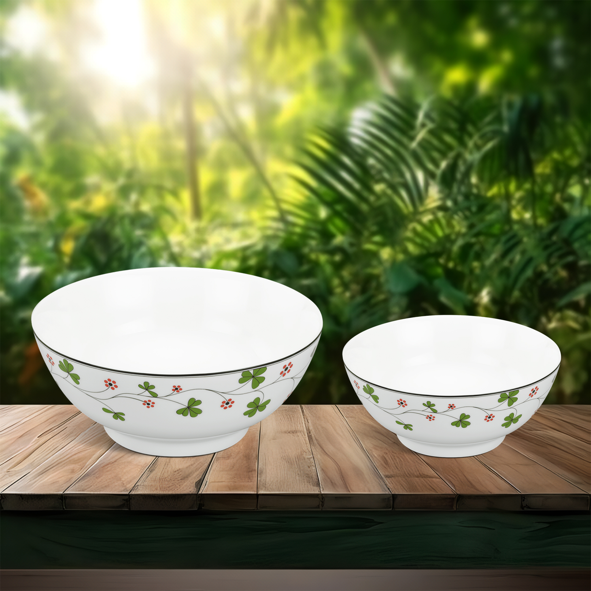 Tô 15cm - Jasmine - Hoa May Mắn
