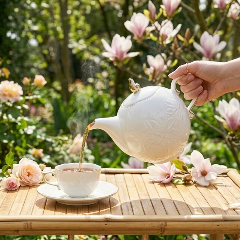 Bộ trà 0.7 L - Sen IFP - Chỉ Vàng