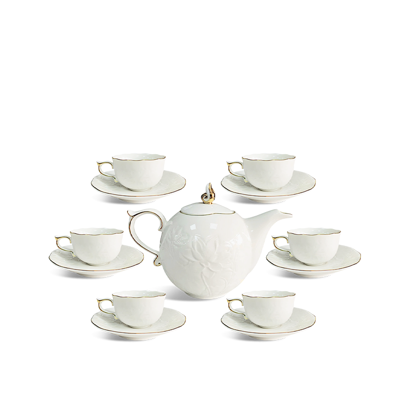 Bộ trà 0.7 L - Sen IFP - Chỉ Vàng