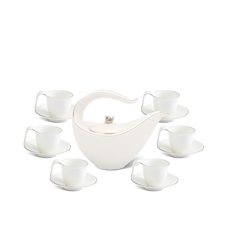 Bộ trà 0.45 L - Anh Vũ - Chỉ Bạch Kim