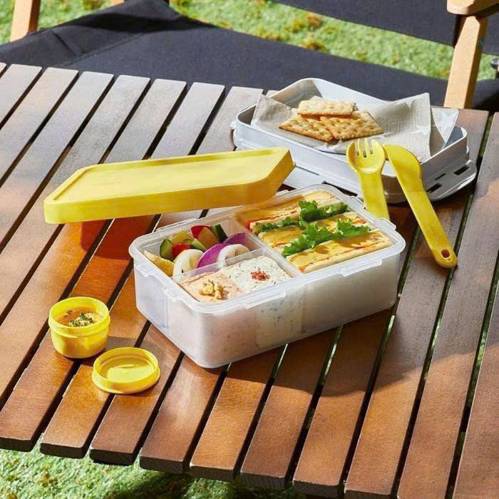 Hộp Cơm LocknLock Togo Lunchbox 1L – 2 Màu (Xanh, Vàng) – HPL817L