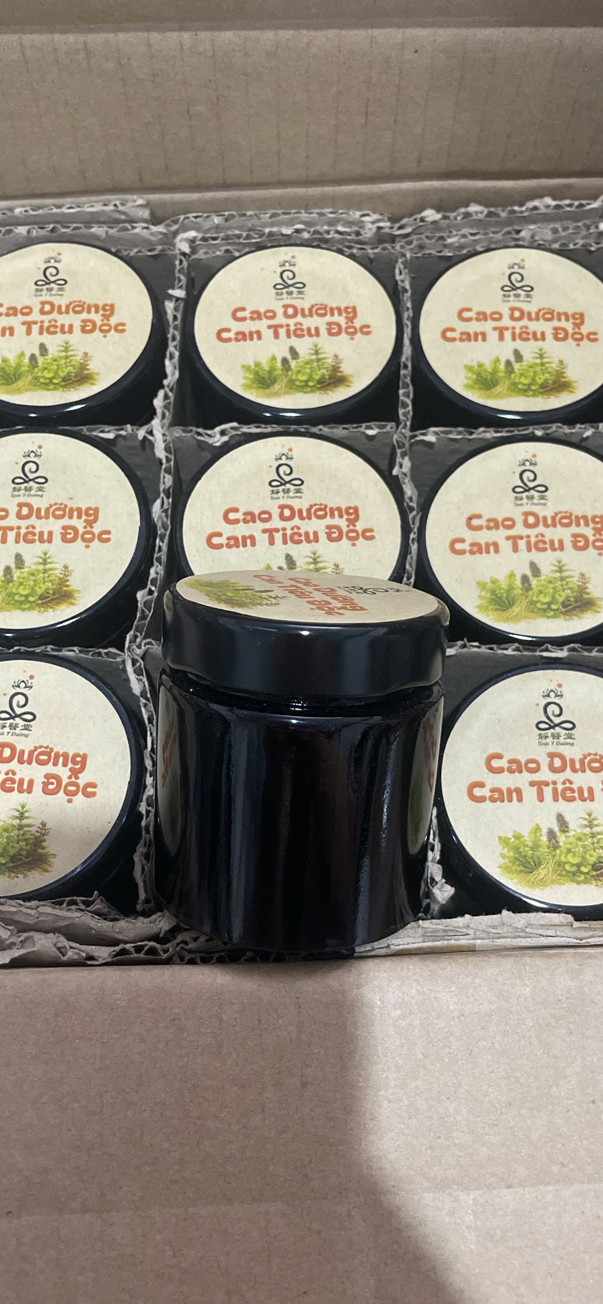 cao dưỡng  can tiêu độc