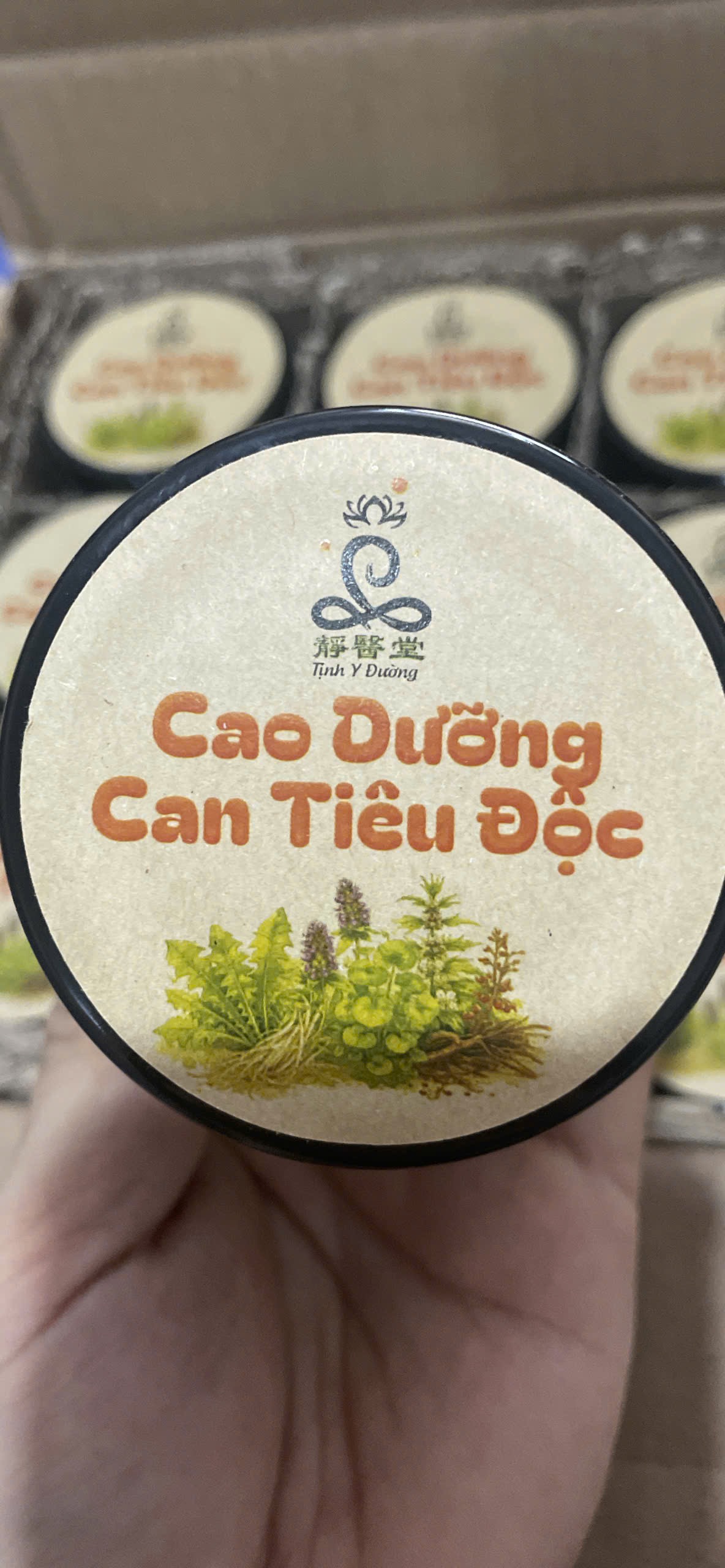 cao dưỡng  can tiêu độc