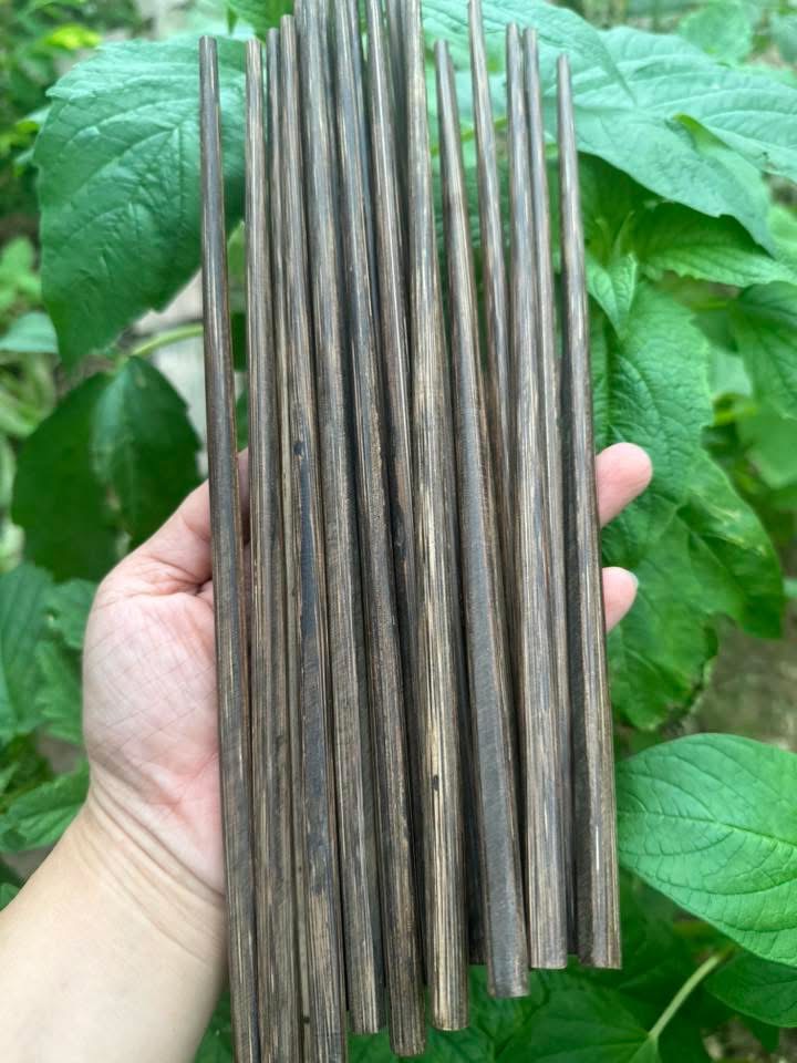 5 đôi Loại đặc biệt Đũa Sóng Lá Buông/ Lá Kè- Không Cong Vênh - không mốc - dùng được cho máy rửa bát
