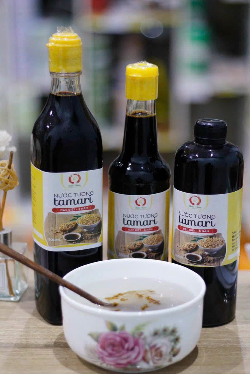 Tương tamari 3 năm chai 500ml