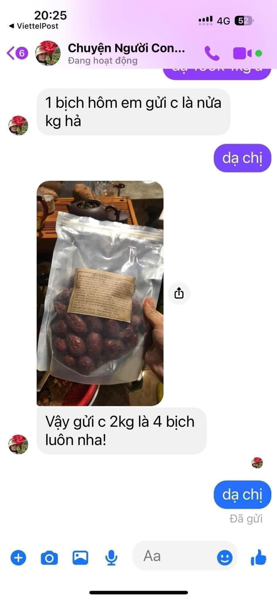 500g táo bụi Nhược Khương Giá sale