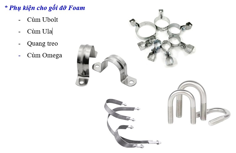 Phụ Kiện Gối Đỡ Foam HLT: Giải Pháp Tối Ưu Cho Ngành Cơ Điện Lạnh