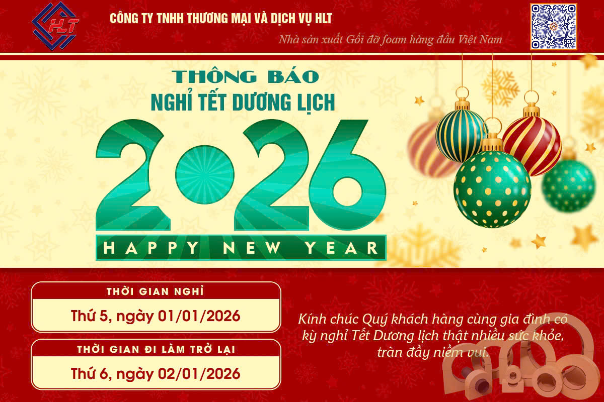 THÔNG BÁO NGHỈ TẾT DƯƠNG LỊCH 2026