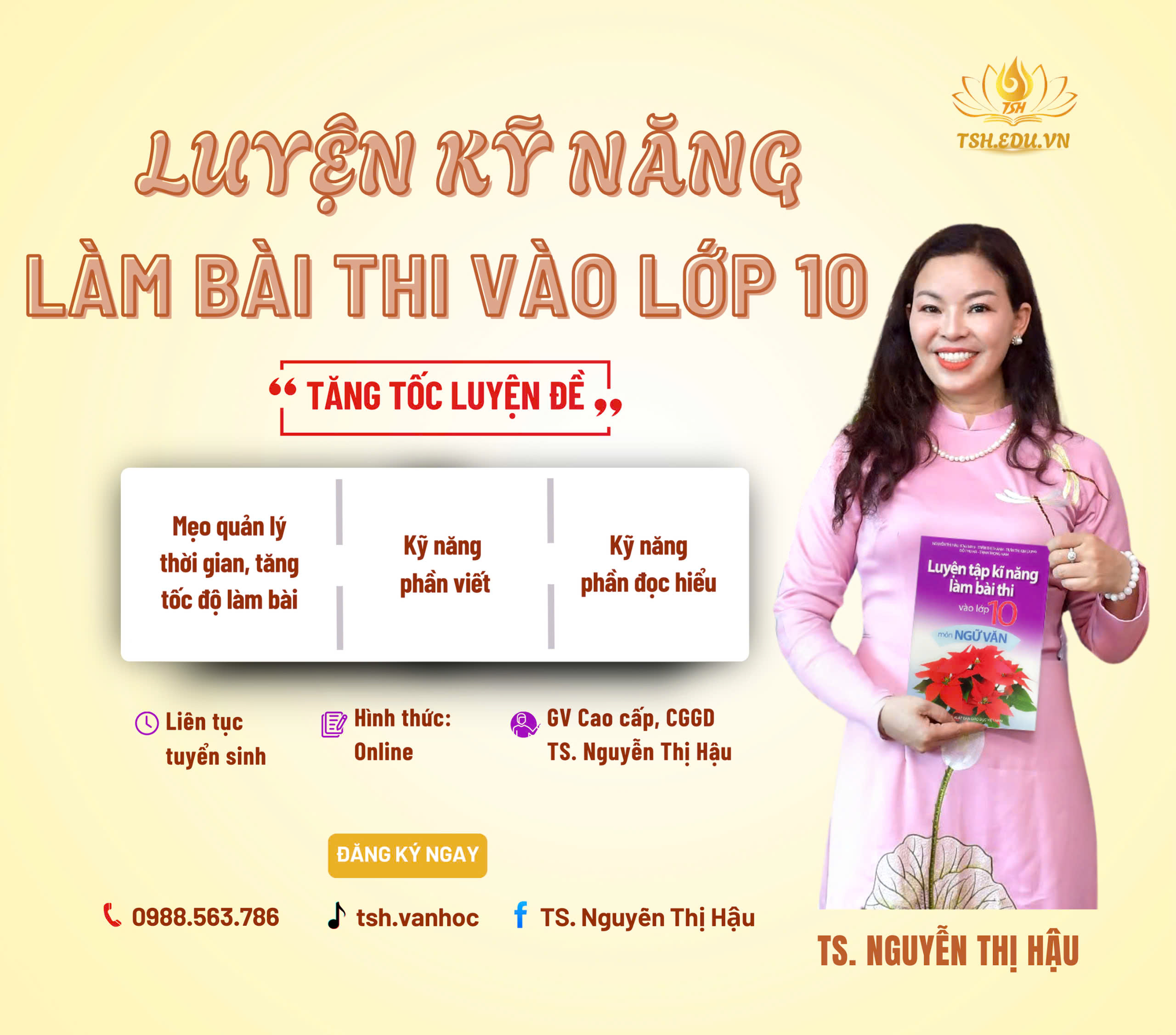 ĐỀ SỐ 2 - LUYỆN THI CÂP TÔC VÀO LỚP 10 PTTH MÔN NGỮ VĂN