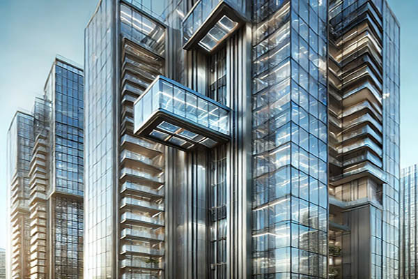 Ứng dụng thang máy thông minh trong các tòa nhà hiện đại
