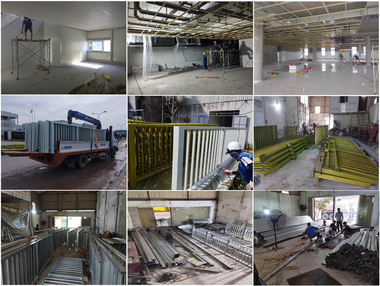 Xây dựng nhà máy công nghệ chính xác FUJU, Việt Yên, Bắc Giang