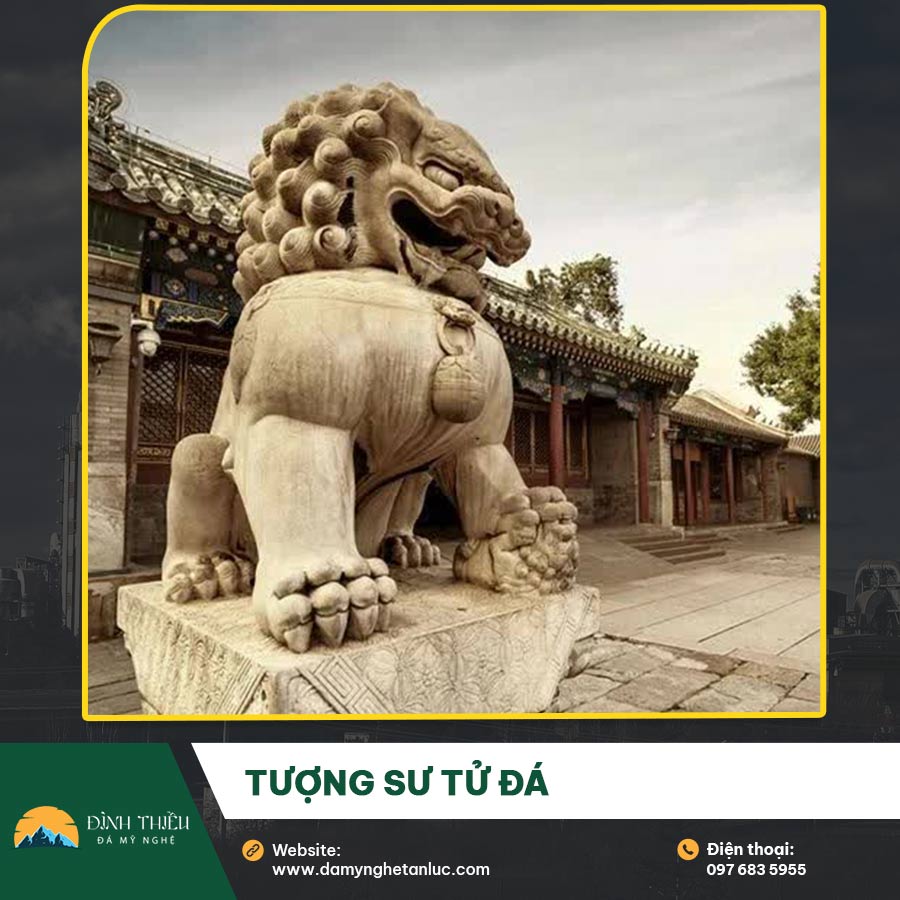 Tượng Sư Tử đá – Linh vật phong thủy mang lại uy nghi và bảo vệ không gian