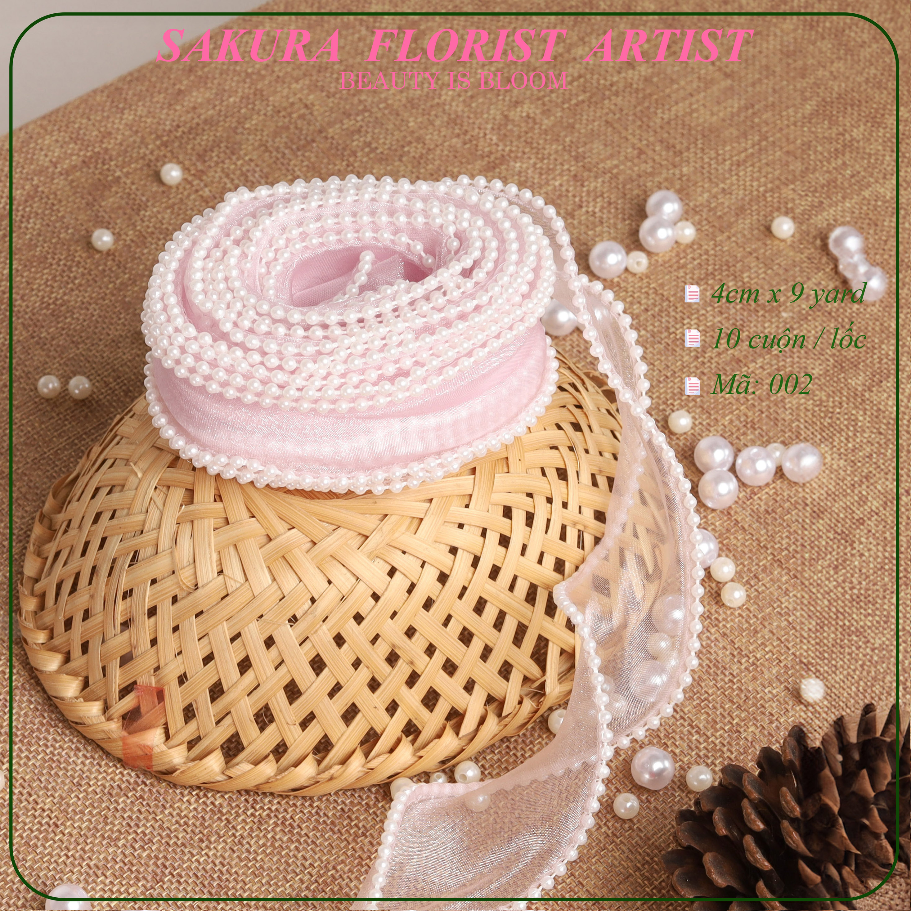 Ruy Băng Voan Đuôi Cá Không Lõi