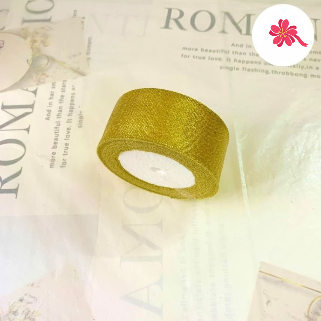 Ruy Băng Lụa Satin (Ánh Kim)